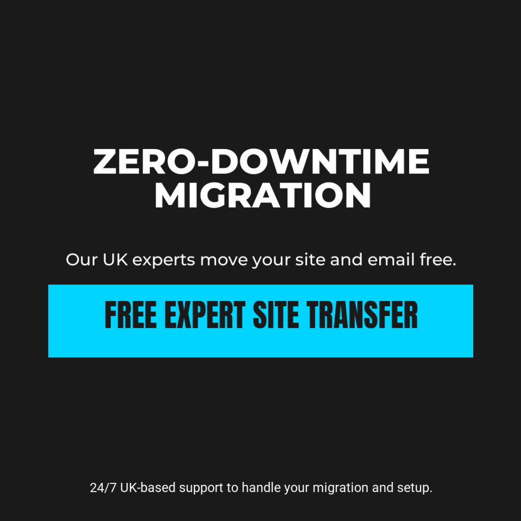 Expert UK WordPress support team offering free website and email migration with zero downtime.