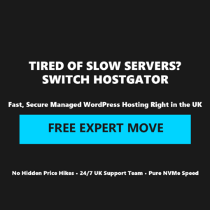 Professional Website, Email, and DNS Migration Service From HostGator to WordPress Hosting UK